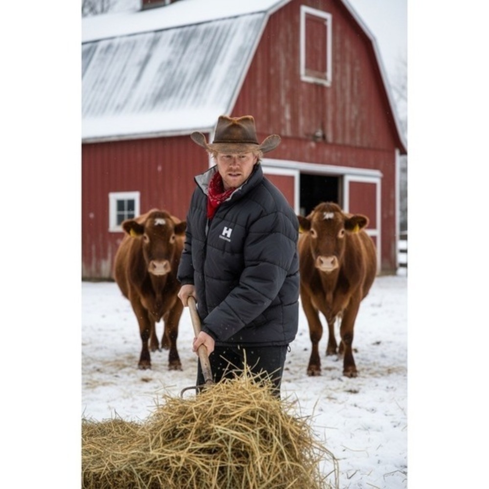 VTG Helly Hansen Down Puffer Jacket Reversible We… - image 2